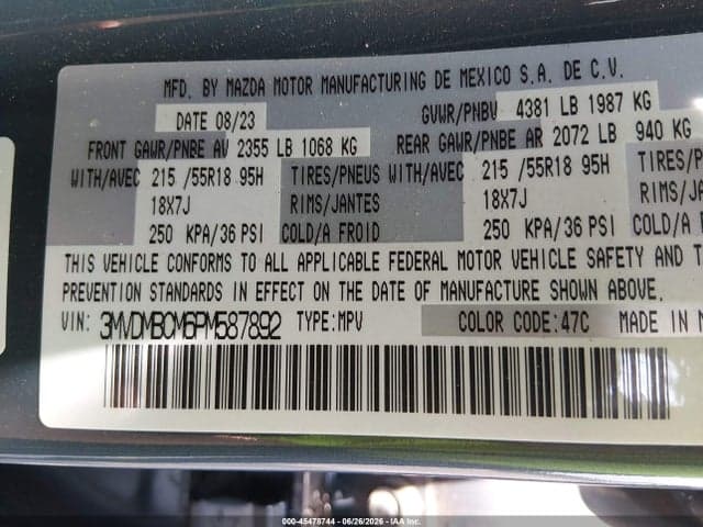 2023 MAZDA CX-30 2.5 S CARBON EDITION 9