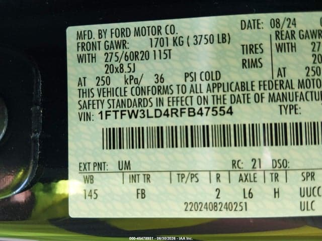 2024 FORD F-150 XLT 9