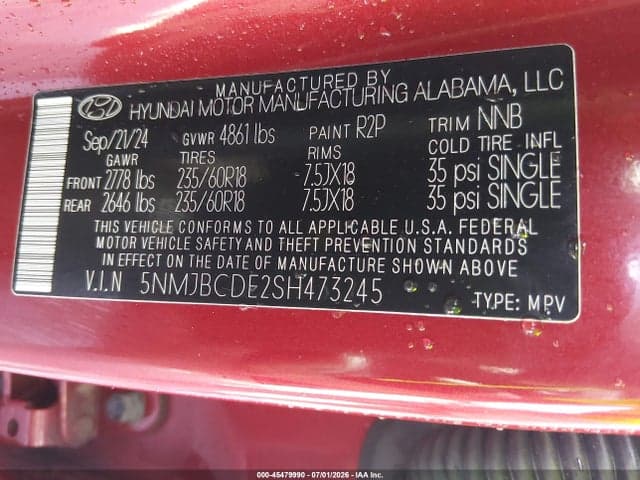 2025 HYUNDAI TUCSON SEL 9