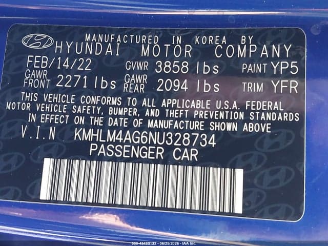 2022 HYUNDAI ELANTRA SEL 9