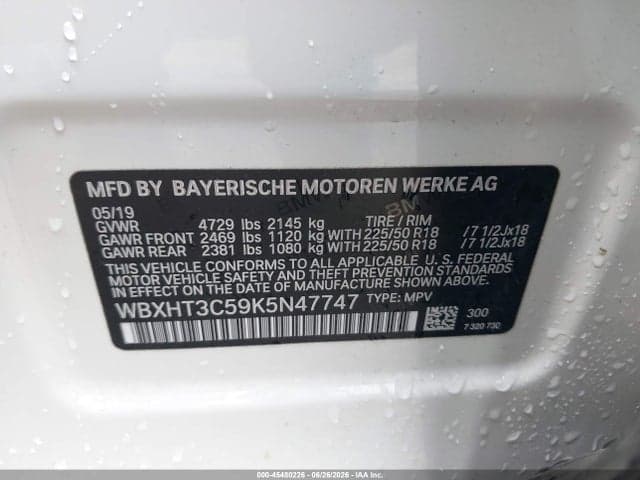 2019 BMW X1 XDRIVE28I 9