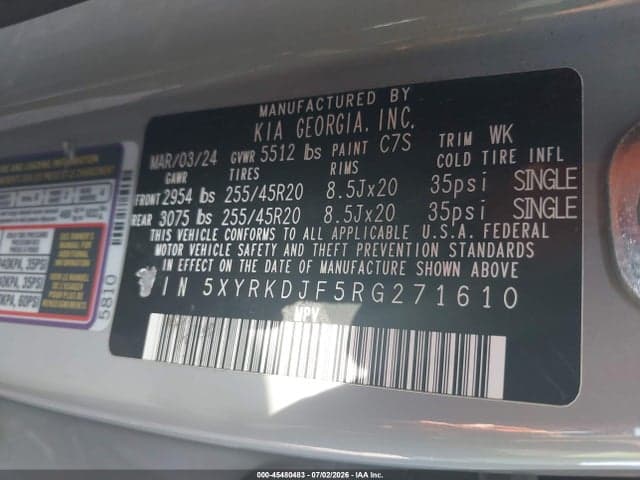 2024 KIA SORENTO X-LINE SX 9