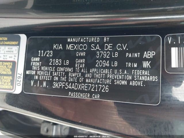 2024 KIA FORTE GT-LINE 9