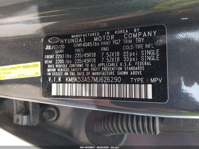 2021 HYUNDAI KONA ULTIMATE 9
