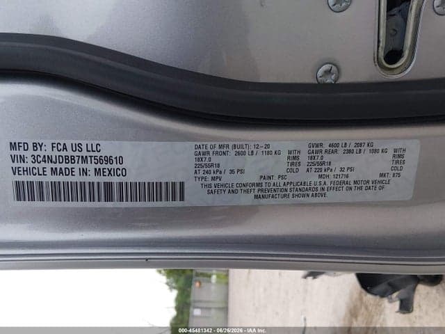 2021 JEEP COMPASS ALTITUDE 4X4 9