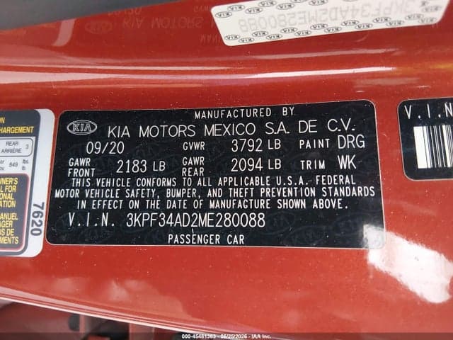2021 KIA FORTE GT-LINE 9