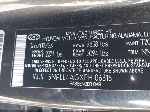 2023 HYUNDAI ELANTRA SE 9