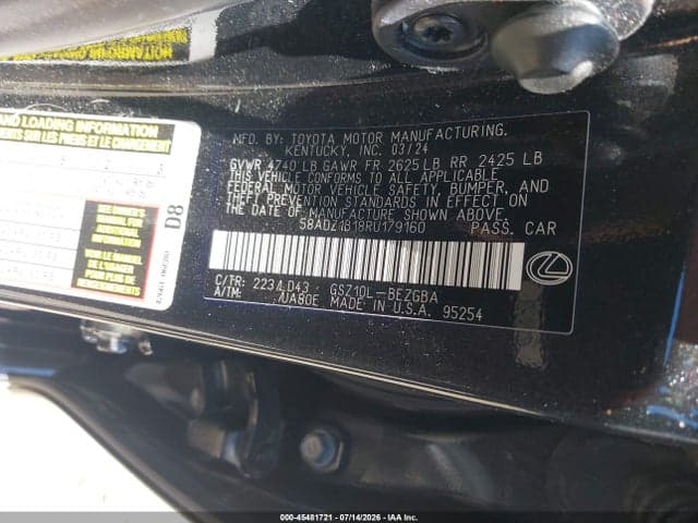 2024 LEXUS ES 350 9