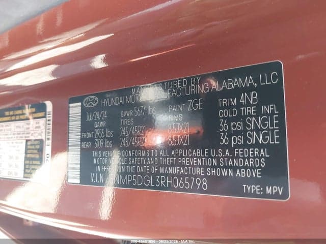 2024 HYUNDAI SANTA FE CALLIGRAPHY 9