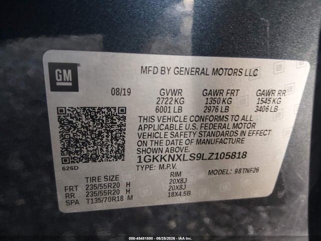 2020 GMC ACADIA AWD DENALI 9
