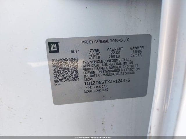 2018 CHEVROLET MALIBU LT 9