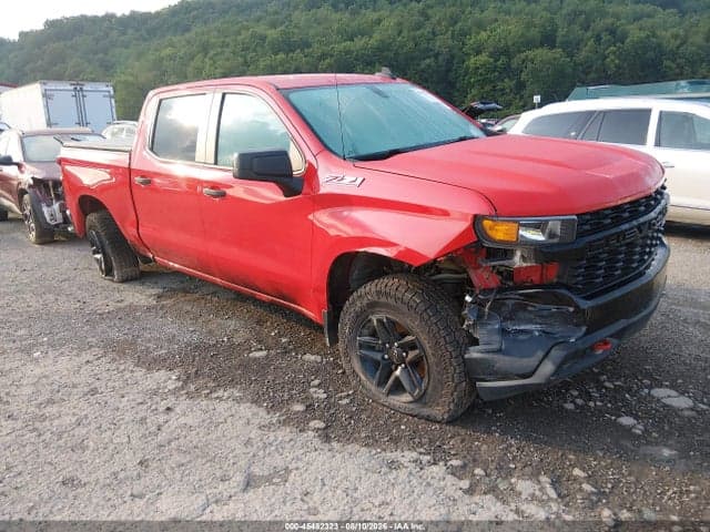 2021 CHEVROLET SILVERADO 1500 4WD SHORT BED CUSTOM TRAIL BOSS 1