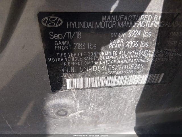 2019 HYUNDAI ELANTRA SEL 9