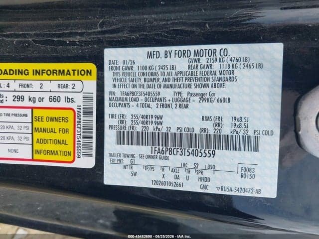 2026 FORD MUSTANG GT PREMIUM FASTBACK 9