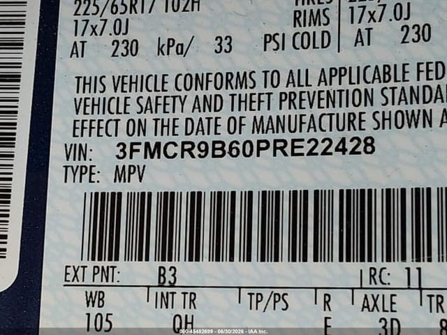 2023 FORD BRONCO SPORT BIG BEND 9