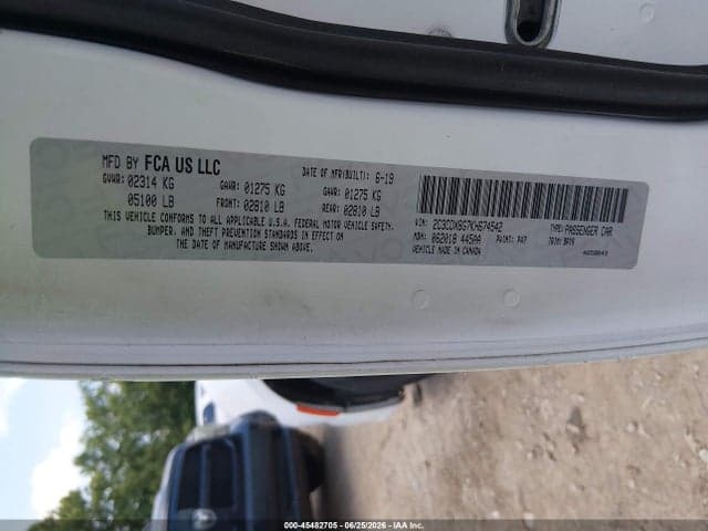 2019 DODGE CHARGER SXT RWD 9