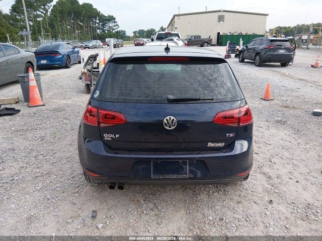 2017 VOLKSWAGEN GOLF TSI S 4-DOOR/TSI SE 4-DOOR/TSI SEL 4-DOOR/TSI WOLFSBURG EDITION 4-DOOR 16