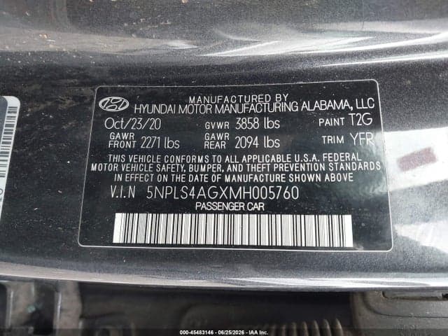 2021 HYUNDAI ELANTRA SEL 9