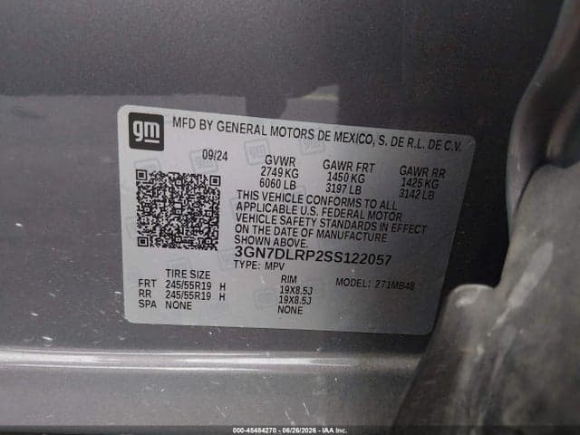 2025 CHEVROLET EQUINOX EV LT 9