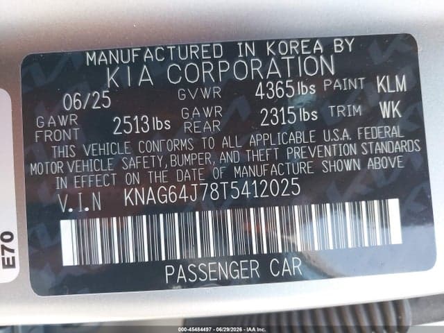 2026 KIA K5 GT-LINE FWD 9