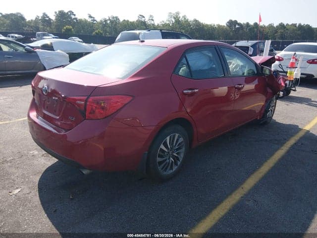 2017 TOYOTA COROLLA XLE 4