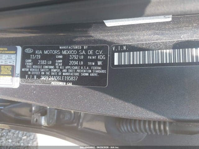 2020 KIA FORTE LXS 9