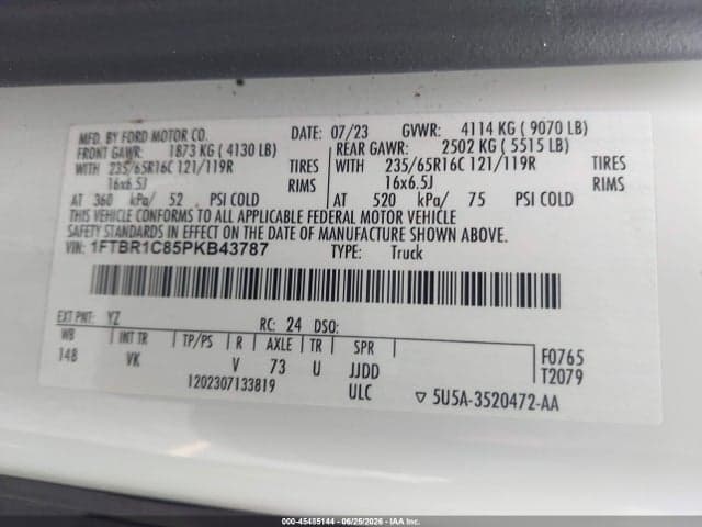 2023 FORD TRANSIT-250 9