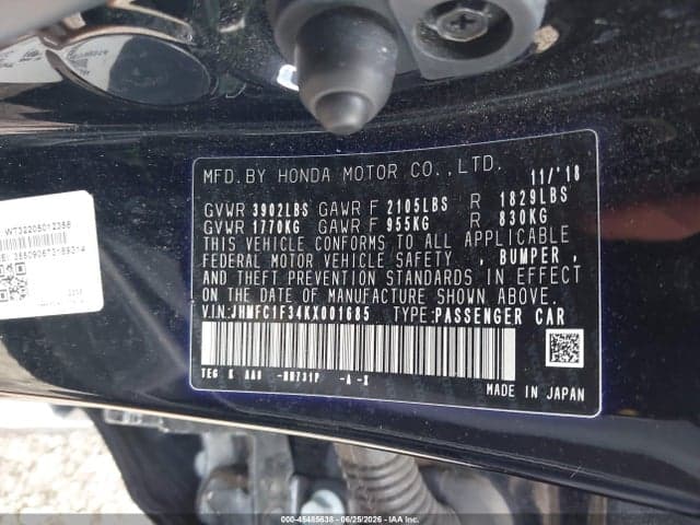 2019 HONDA CIVIC EX 9