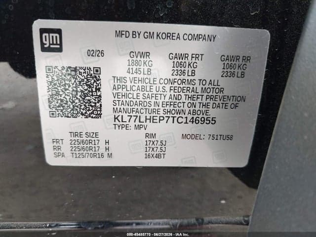 2026 CHEVROLET TRAX FWD LT 9