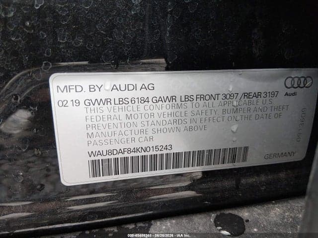 2019 AUDI A8 L 55 9
