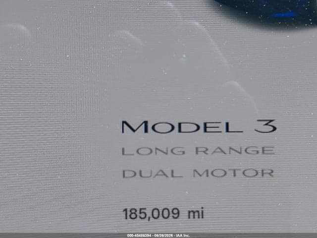 2018 TESLA MODEL 3 LONG RANGE/PERFORMANCE 15