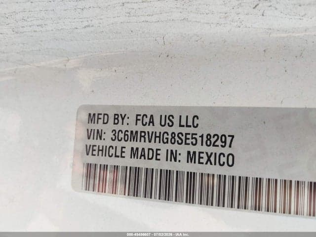 2025 RAM PROMASTER 3500 SLT HIGH ROOF 159 WB 9