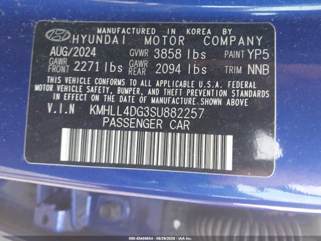 2025 HYUNDAI ELANTRA SE 9