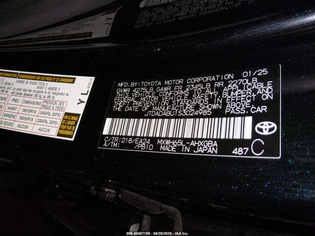 2025 TOYOTA PRIUS NIGHTSHADE 9