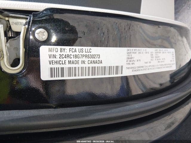 2023 CHRYSLER PACIFICA TOURING L 9