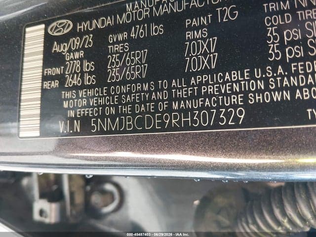 2024 HYUNDAI TUCSON SEL 9
