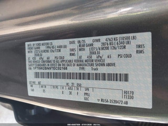 2026 FORD F-250 XLT 8
