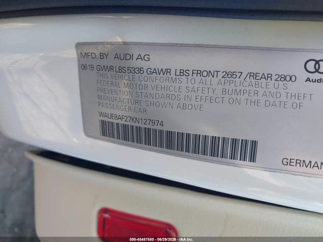 2019 AUDI A6 45 PREMIUM 9