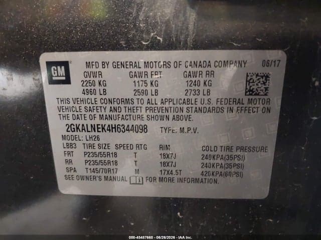 2017 GMC TERRAIN SLE-2 9