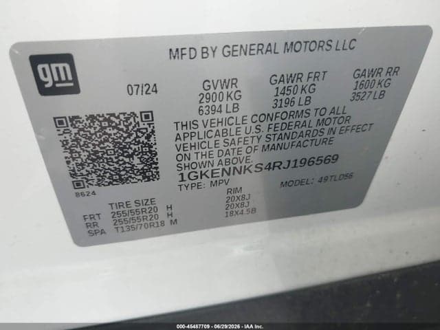 2024 GMC ACADIA AWD ELEVATION 9