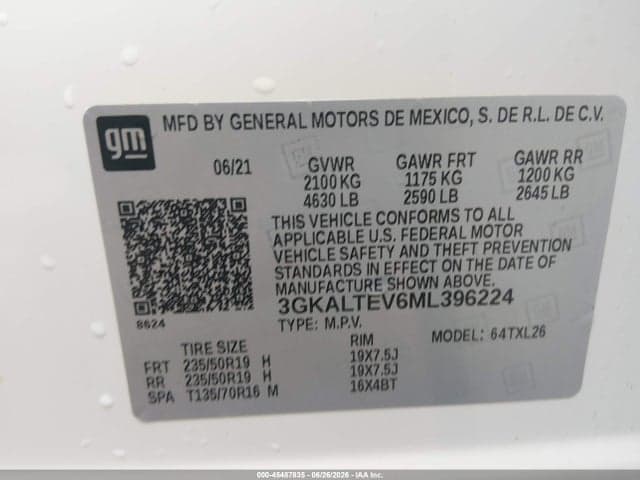 2021 GMC TERRAIN AWD SLE 9