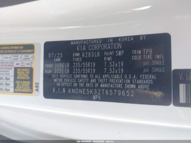 2026 KIA CARNIVAL MPV SX 9