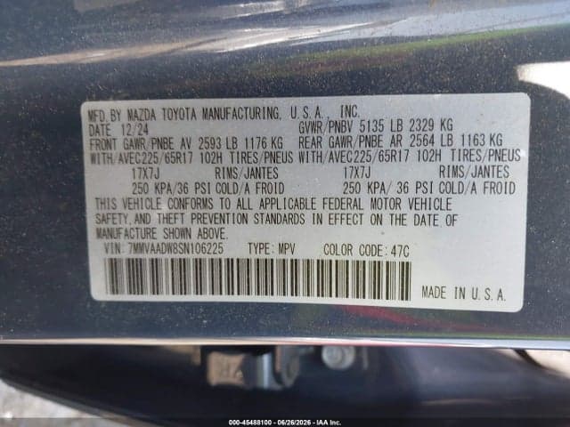 2025 MAZDA CX-50 HYBRID PREMIUM PACKAGE 9