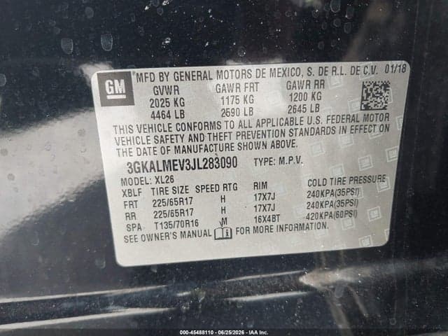 2018 GMC TERRAIN SLE 9