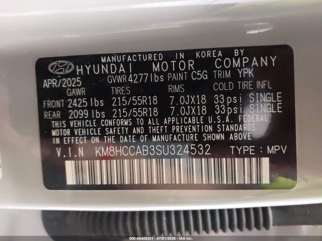 2025 HYUNDAI KONA SEL CONVENIENCE 9