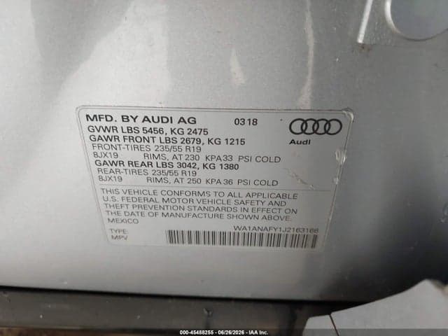 2018 AUDI Q5 9