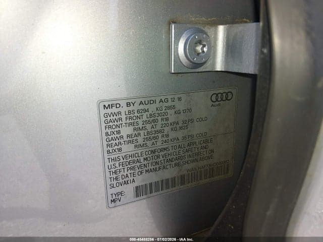 2017 AUDI Q7 2.0T PREMIUM 9