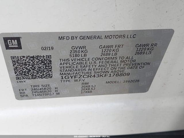 2019 CADILLAC XT4 PREMIUM LUXURY 9