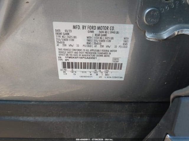 2023 FORD EXPLORER LIMITED 9