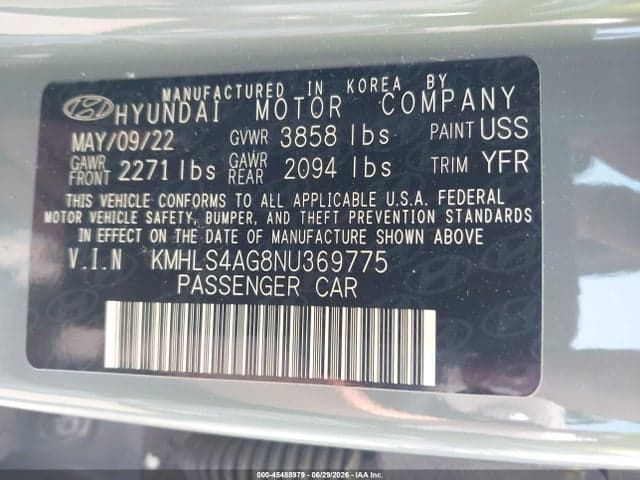 2022 HYUNDAI ELANTRA SEL 9